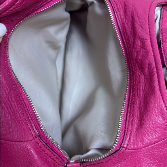 Coach Maggie Madison Fuchsia Soft Leather Shoulder Bag - Picture 13 of 16